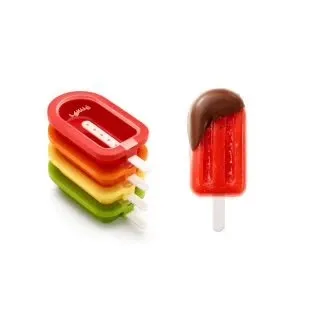 Mini-Stieleisformen, Silikon, stapelbar