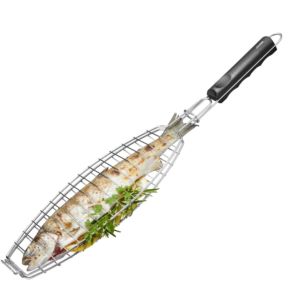 Fischbräter BBQ, Edelstahl