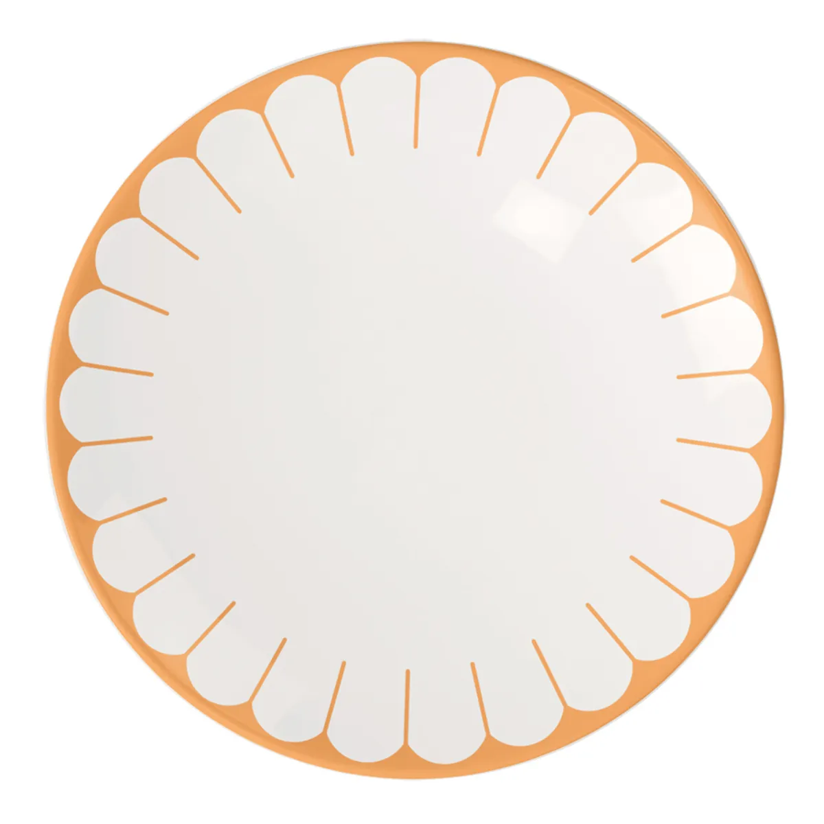 Frühstücks-/ Dessertteller Fleur, Gelb 21,2cm