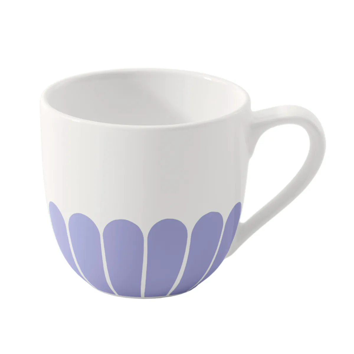 Espressotasse Fleur, Blau 70ml
