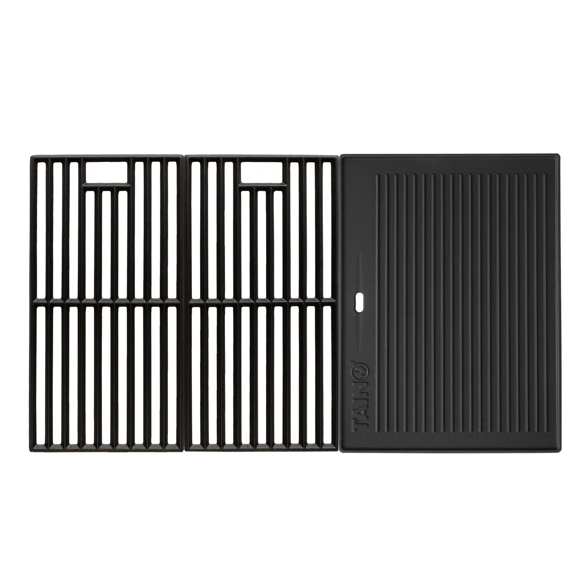 Grillrost + Grillplatte Set für RED 6+1 Gasgrill