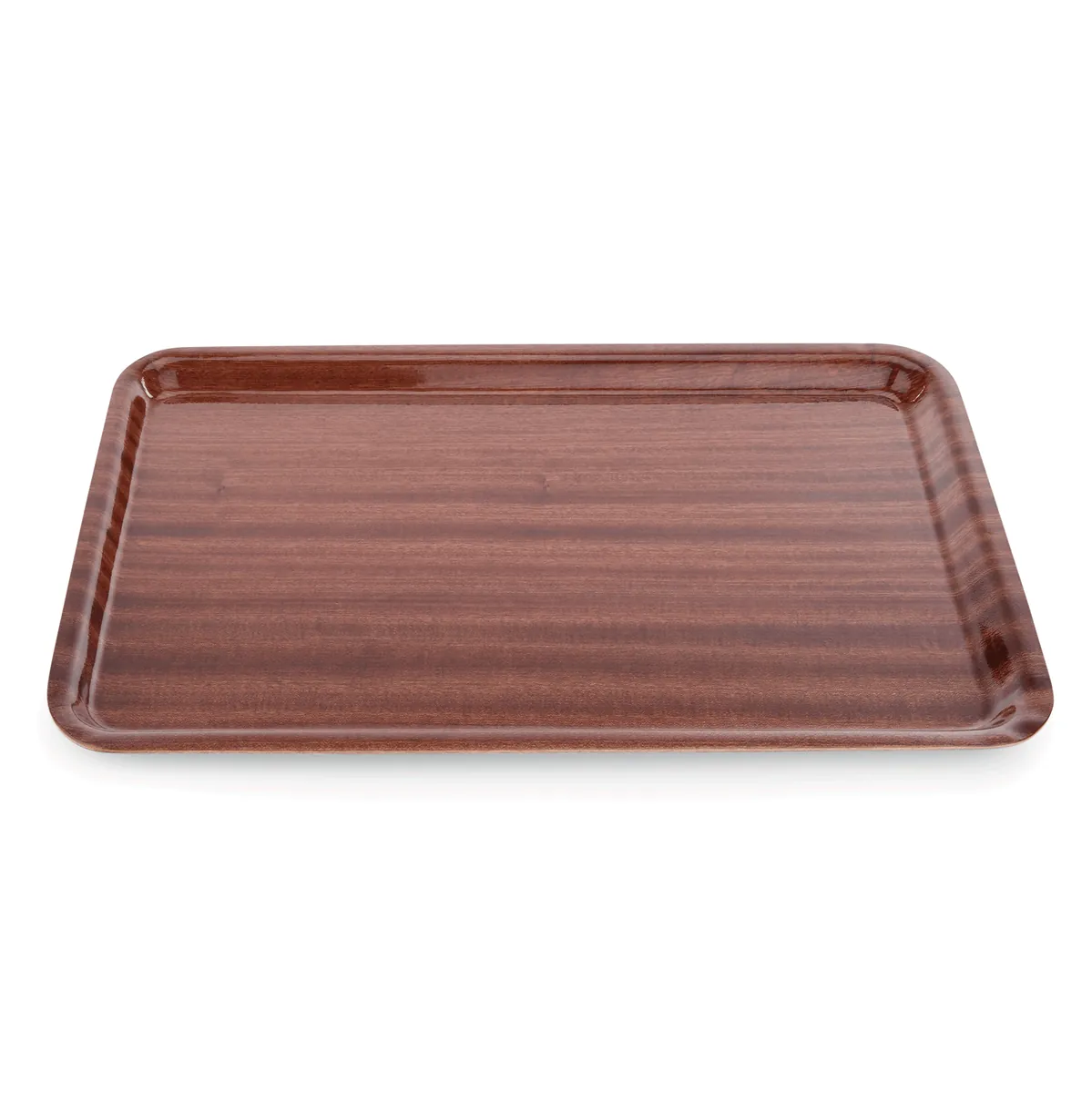 Tablett Tray 90, 45 x 34 oder 60 x 45 cm wählbar, non slip, MDF Holzoptik