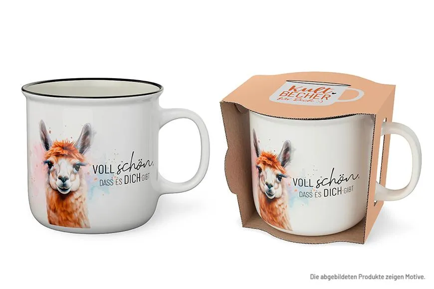 LaVida Kultbecher Porzellan