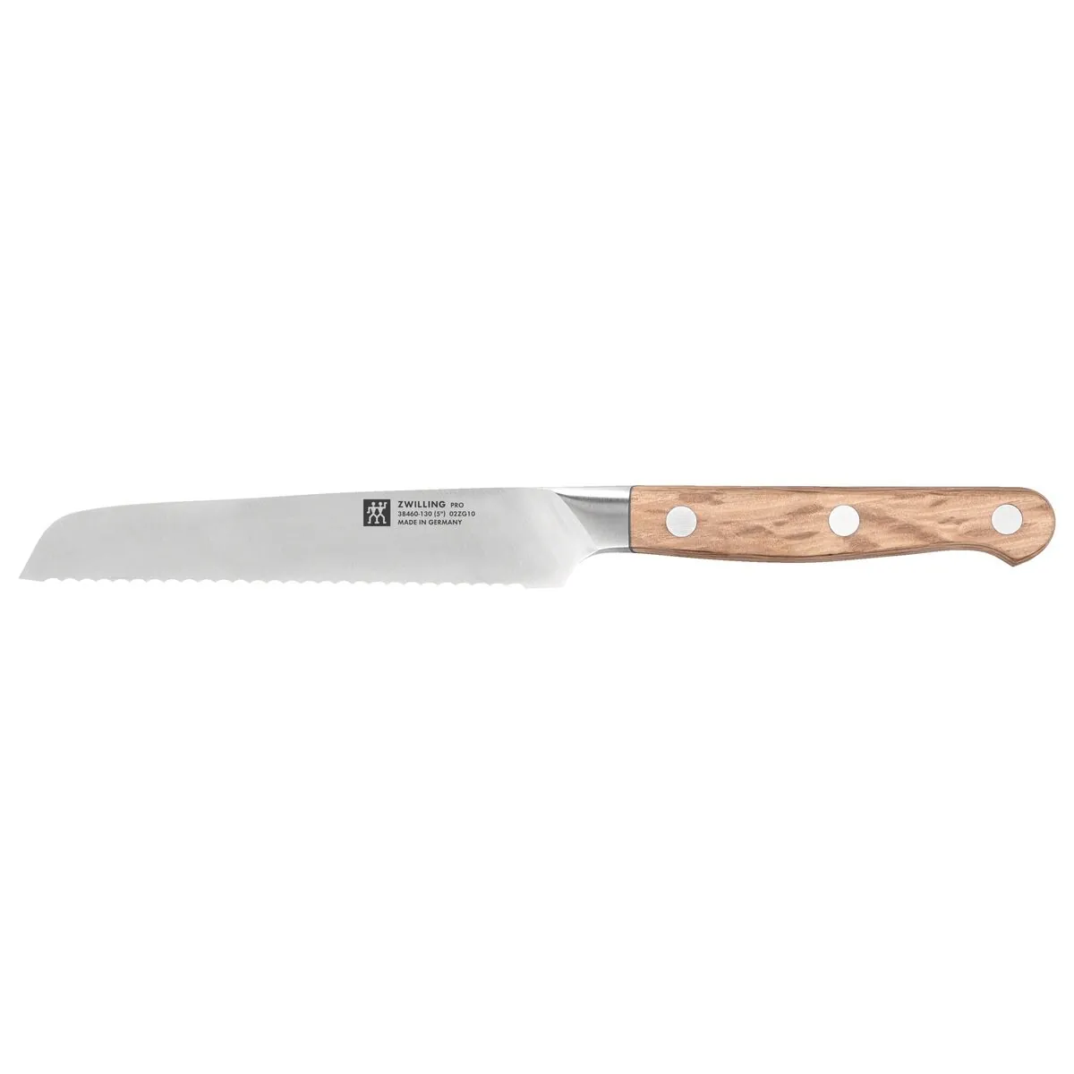 Pro Wood Universalmesser 13 cm, Wellenschliff