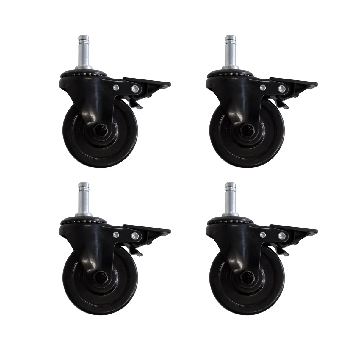 4er Set Upgrade Rollen PLATINUM BLACK YAMARA