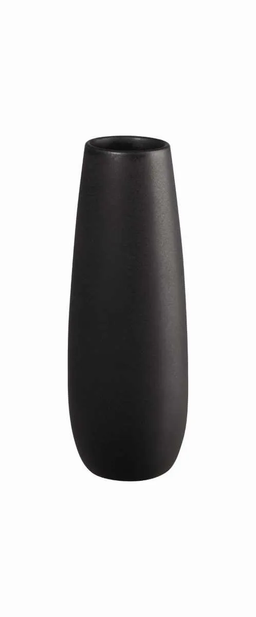 ASA Vase schwarz Keramik