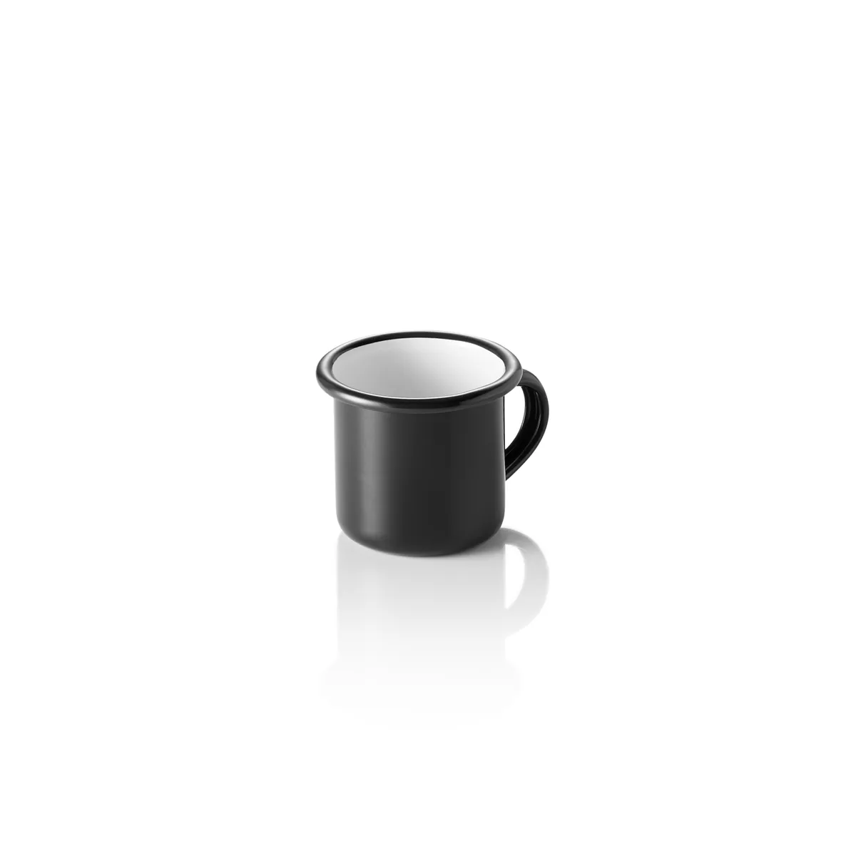 Henkelbecher GRACE, 100 + 600 ml wählbar, Emaille