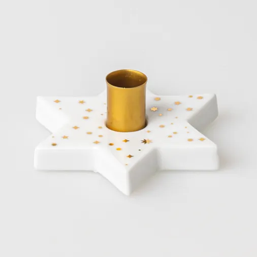 Winterschein Sterne 7,7x6,7x2,5cm