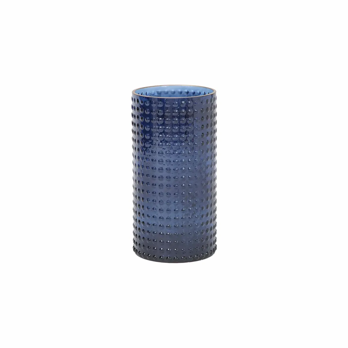 Karaca Home Deep Forest Dunkelblaue Vase 16 cm