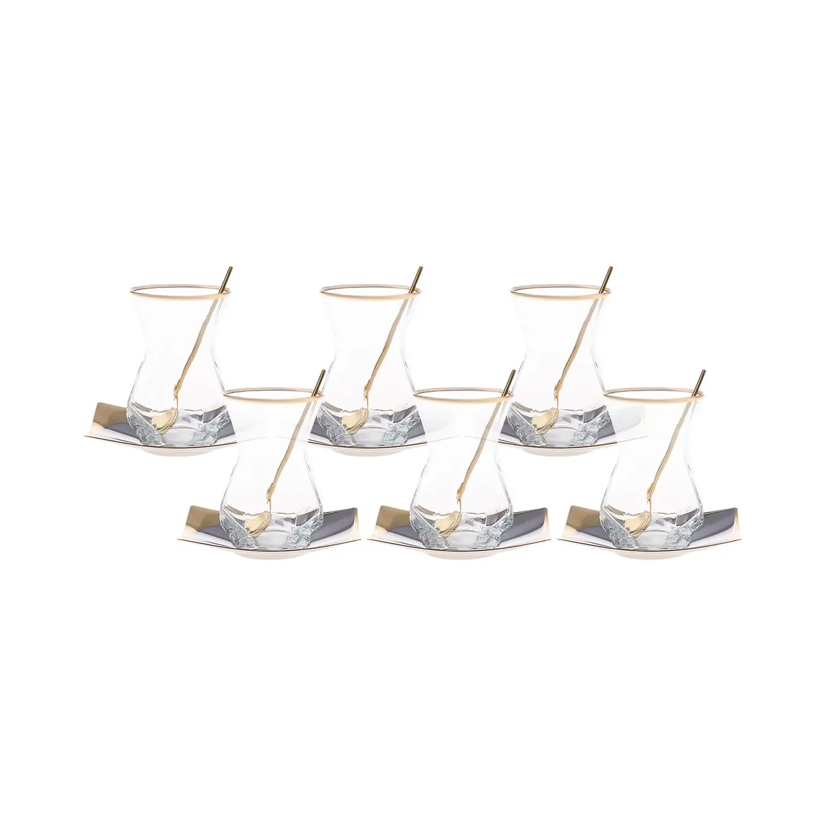 Karaca Gold Diamond 18-teiliges Teeset