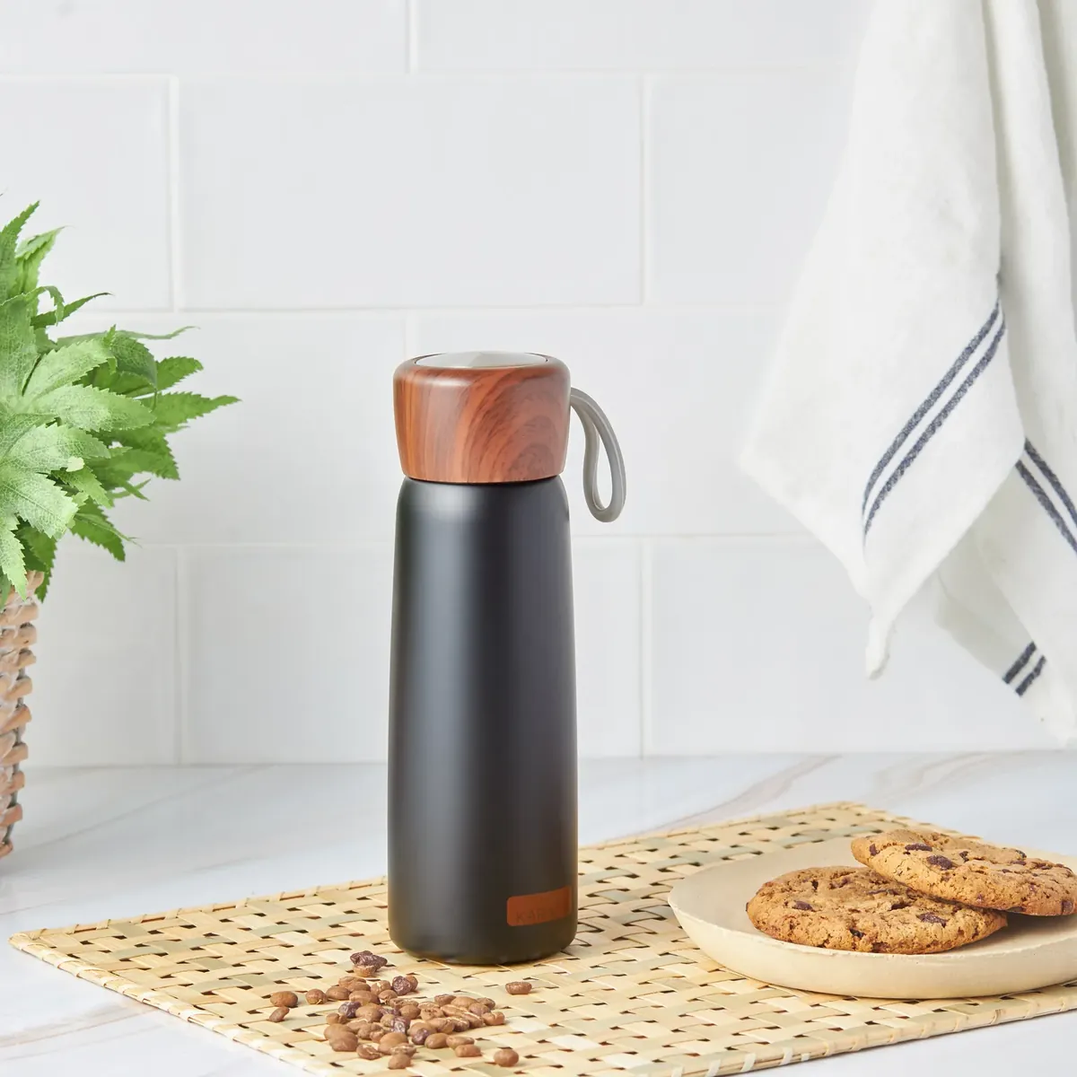 Karaca Capona Schwarz Thermoskanne 500 ml