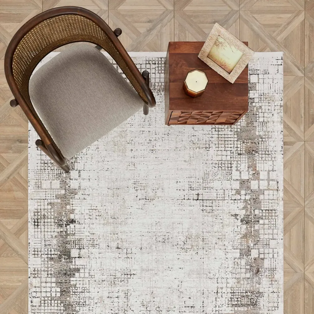 Kasmir Hali Viskose Eleganz Achat Teppich 160x230 cm