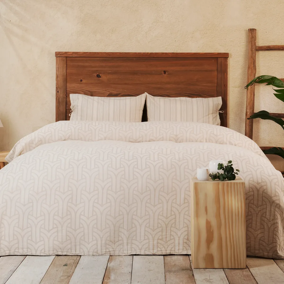 Karaca Home Natural Line Oslo Baumwoll-Doppelpique