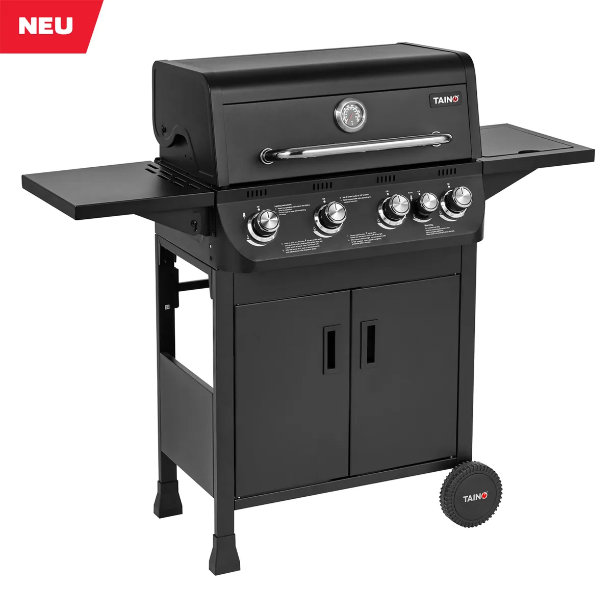 BRANDO 4+1 Gasgrill