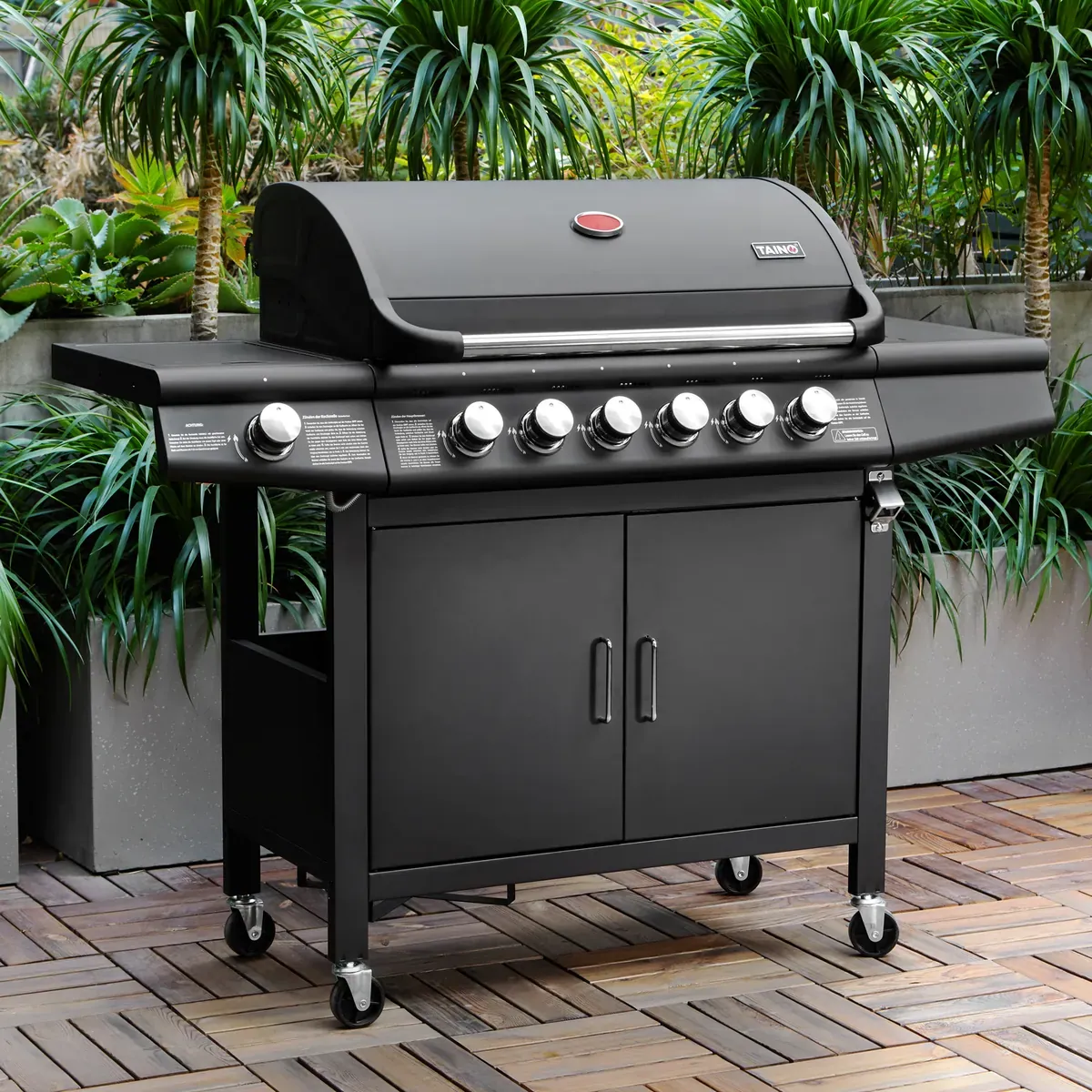 RED 6+1 Gasgrill