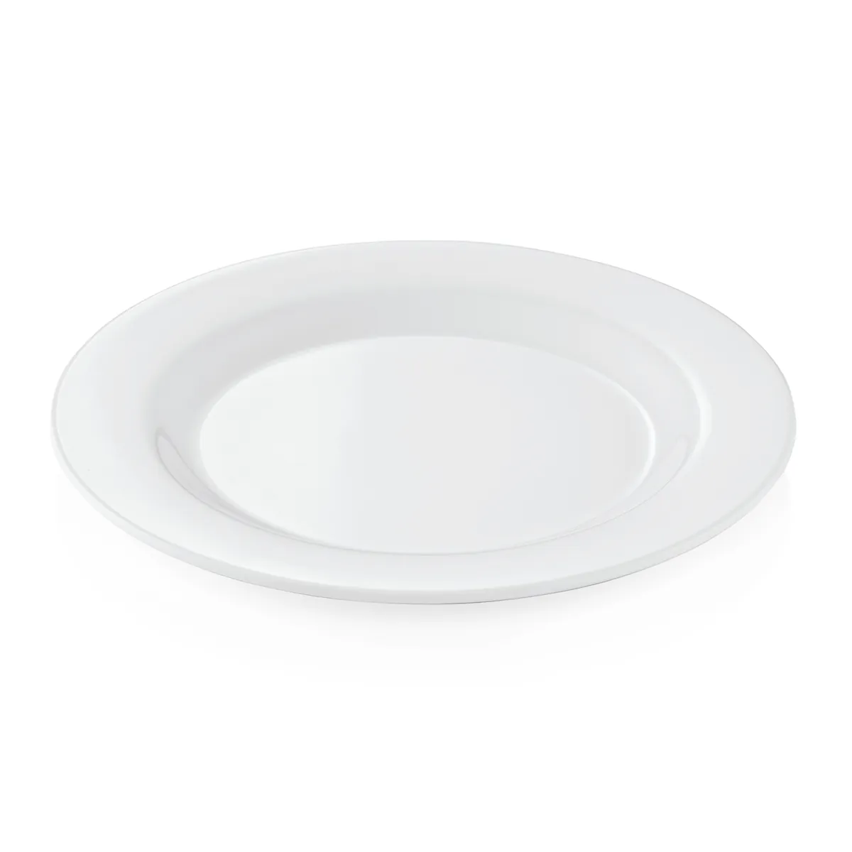 Teller 12er-Set, flach, Ø 20 cm, Farbe wählbar, Melamin