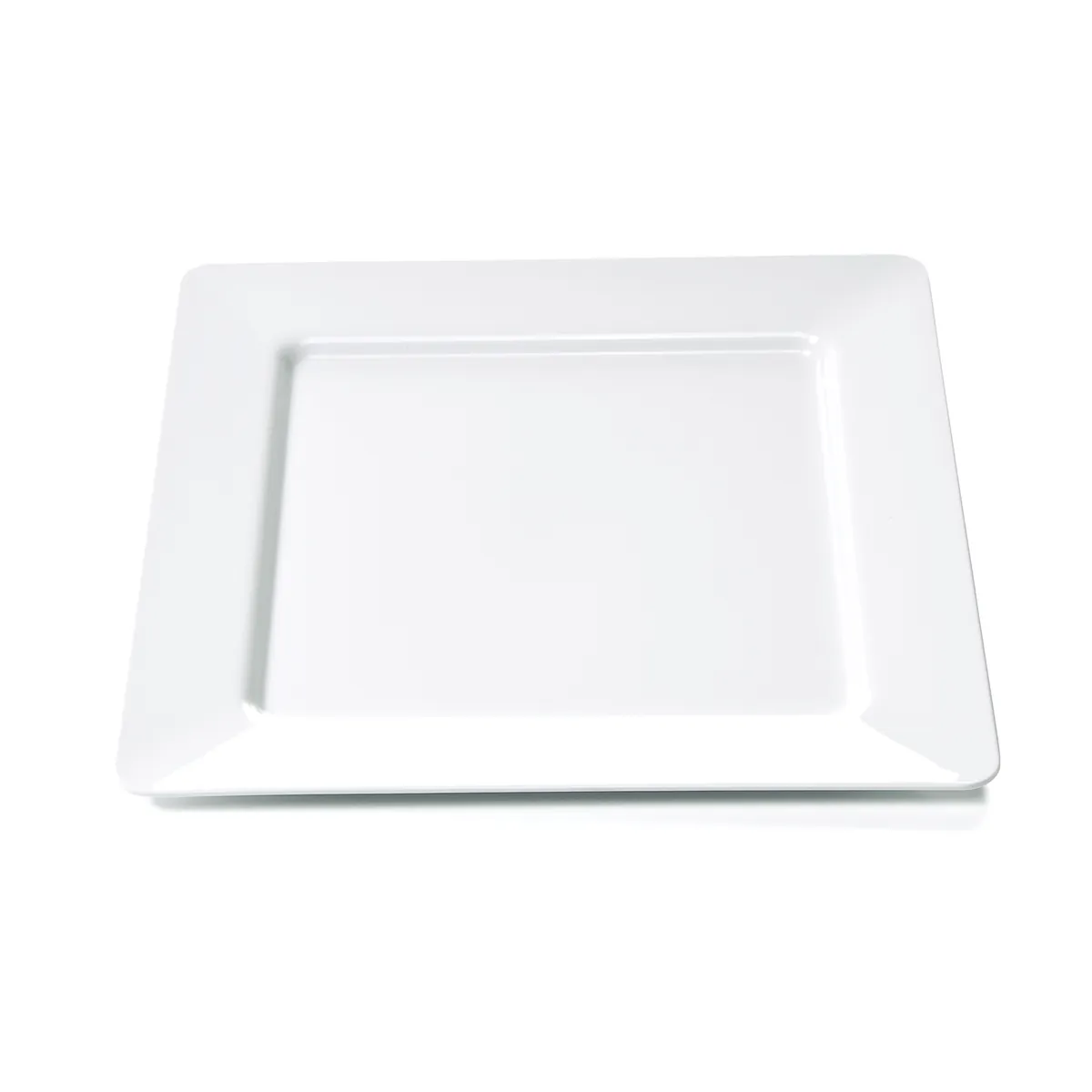 Teller 12er-Set, flach, 25 oder 28 cm, Melamin