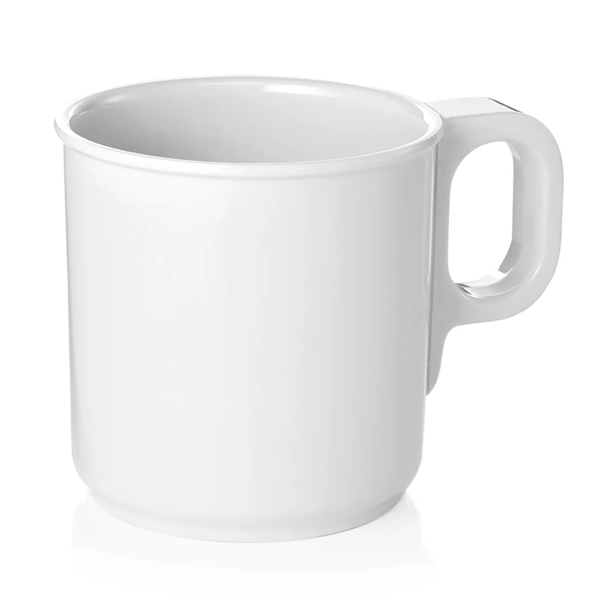 Becher 12-Set, 250 ml, Farbe wählbar, Melamin