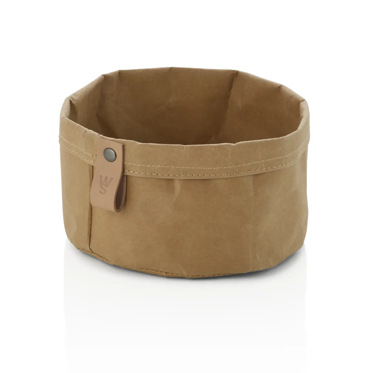Brottasche Craft & Crumble, Ø 17 - 22 cm, khaki, Kraft Paper