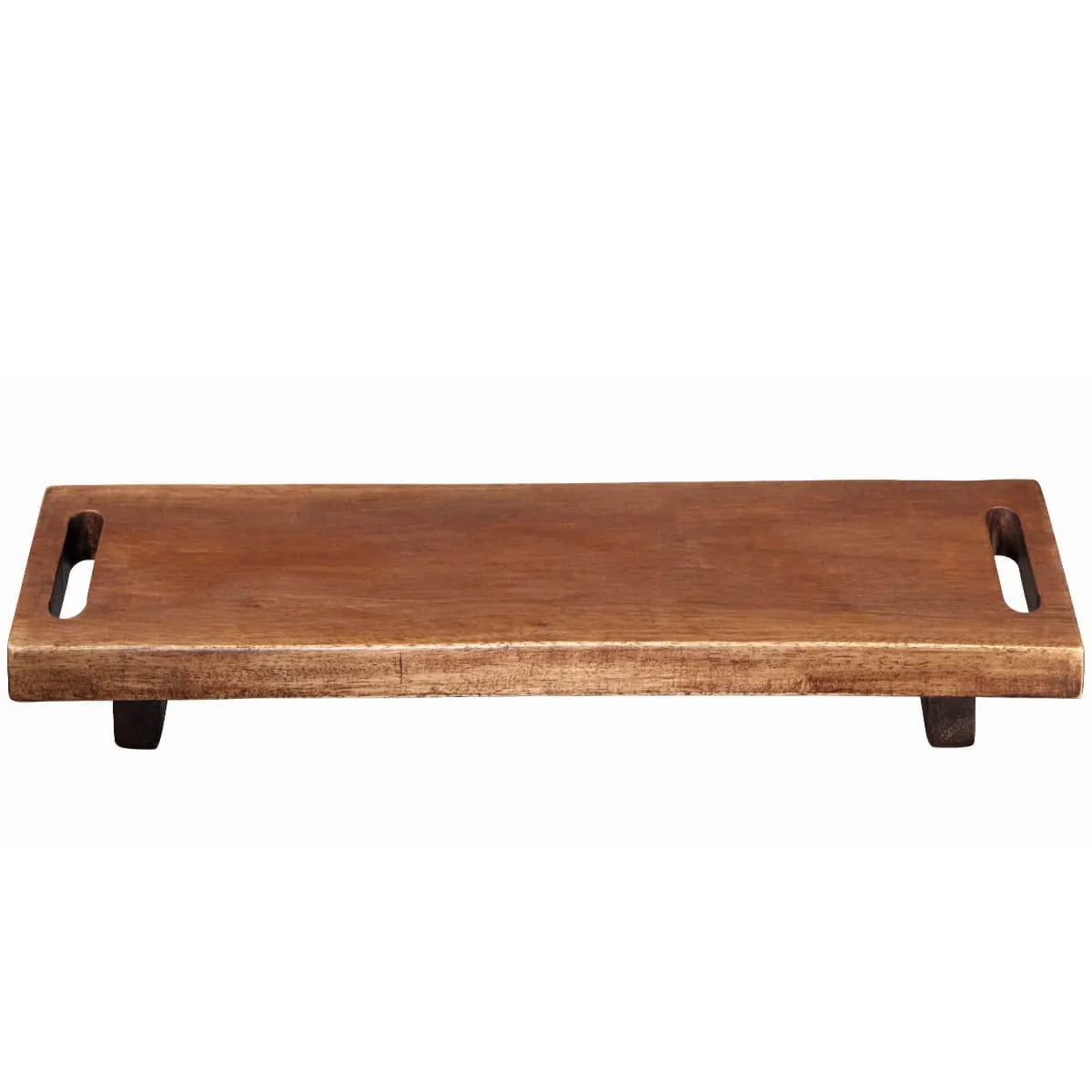 ASA Akazie Holzboard auf Füßen 60x13cm