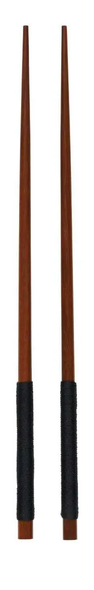 ASA Essstäbchen aus Holz mit schwarzem Griff 2er Set