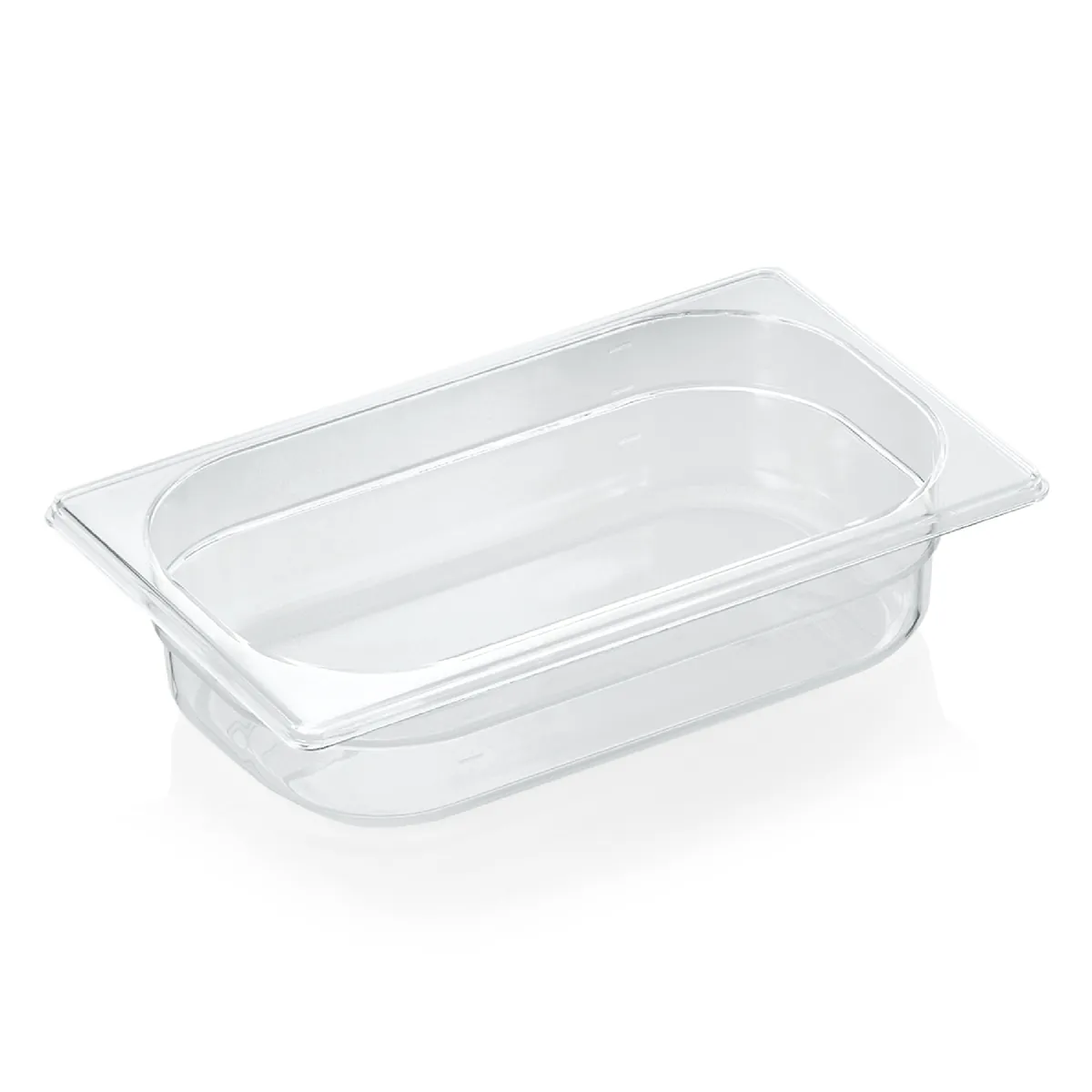 GN Behälter 1/4 GN 94, Höhe wählbar, Polycarbonat