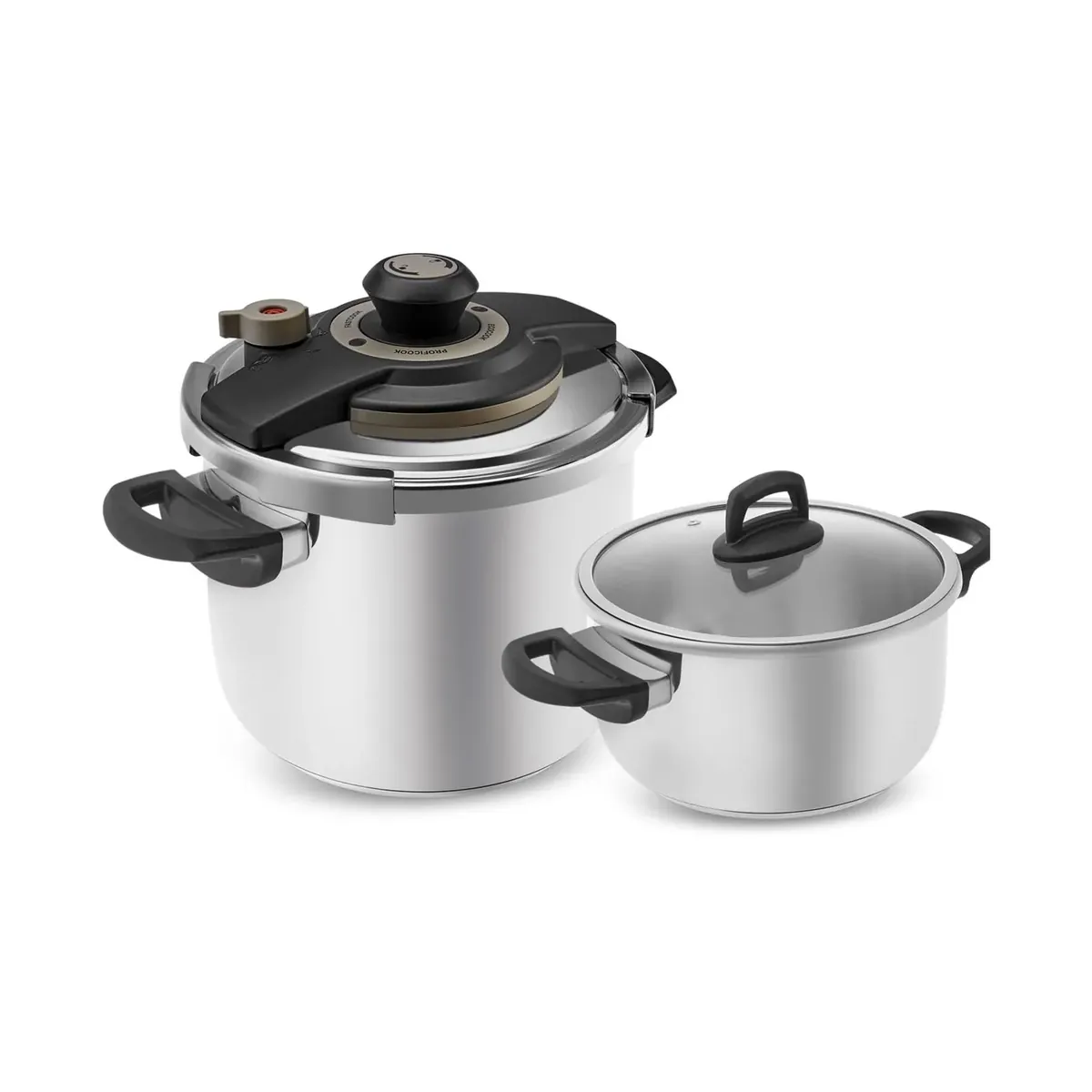 Karaca Safecook Schnellkochtopf Set 7+ 9 Lt