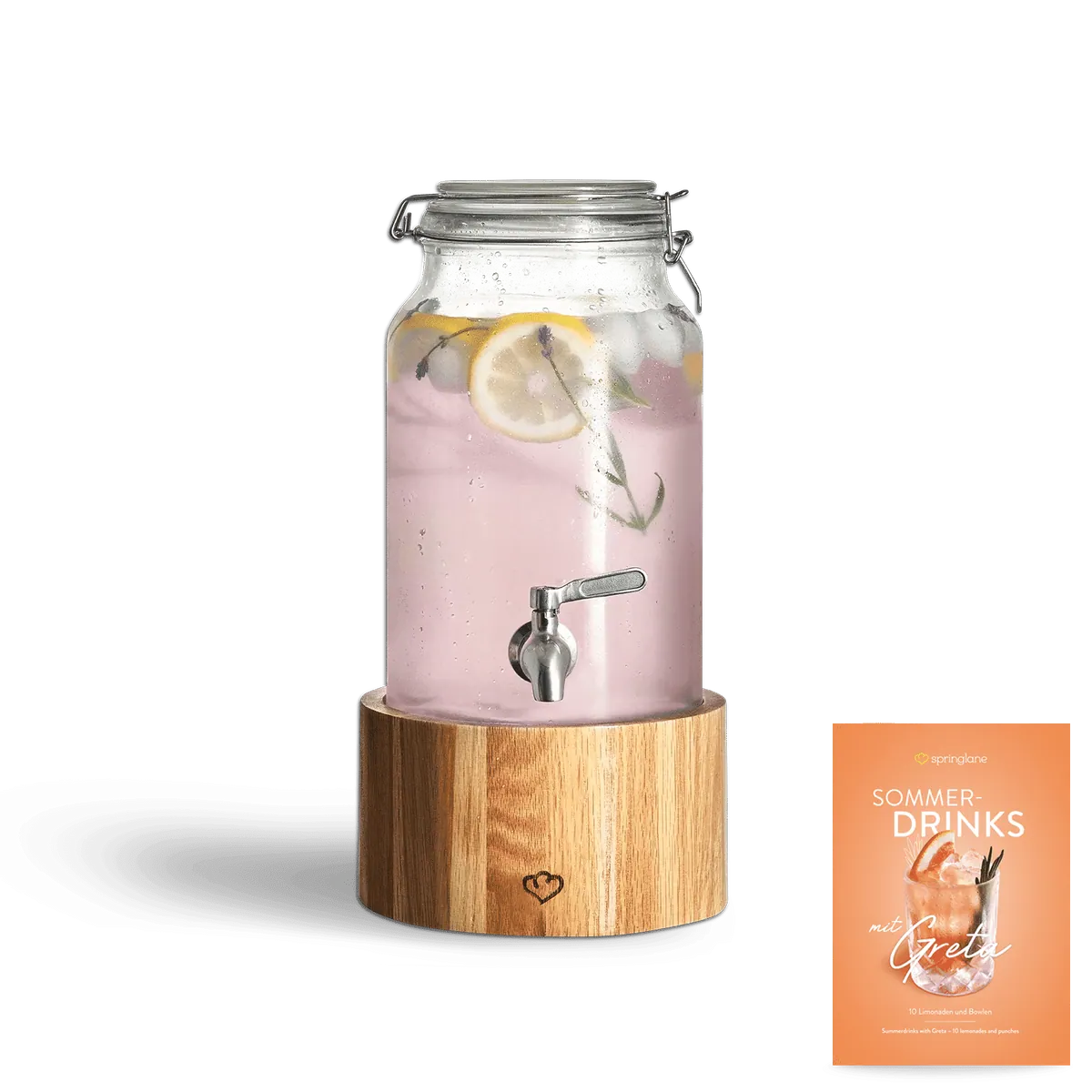 Greta - Glas Getränkespender