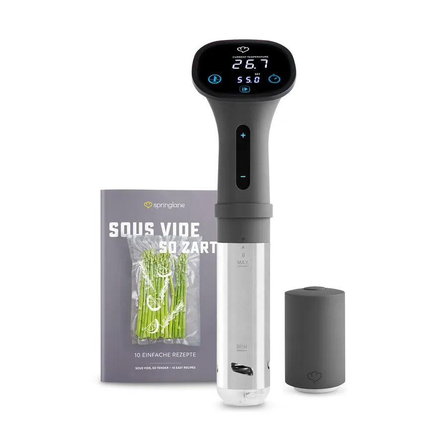 Sous-Vide-Garer Henry inkl. Vakuumierer und Vakuumiertüten