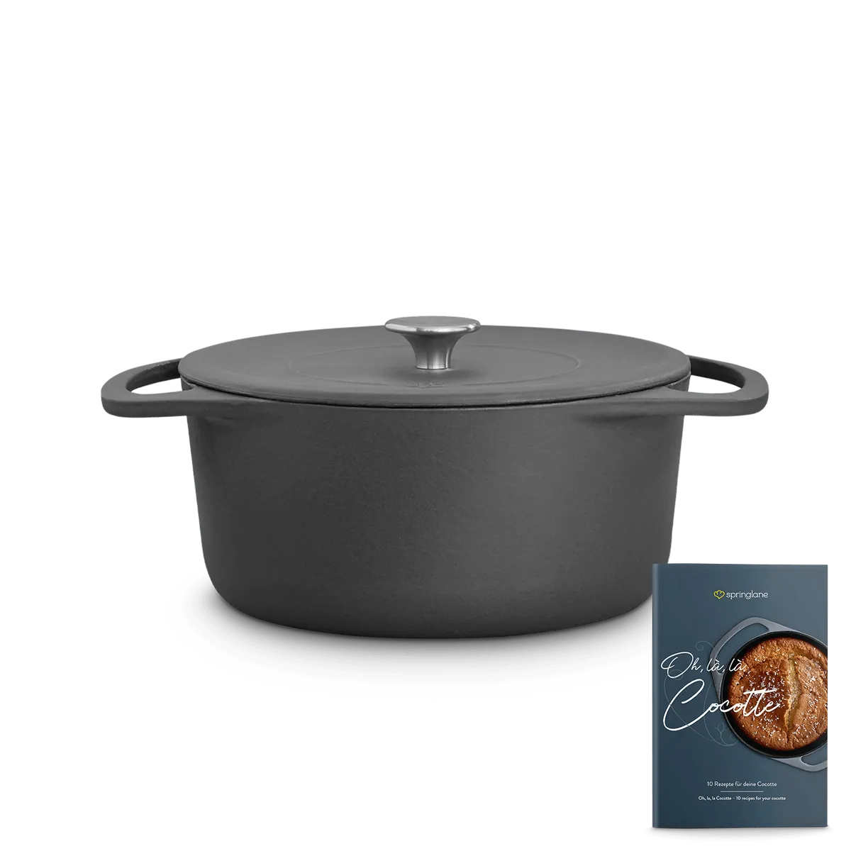 Cocotte rund 24 cm, für alle Herdarten inkl. Induktion - 4 Liter