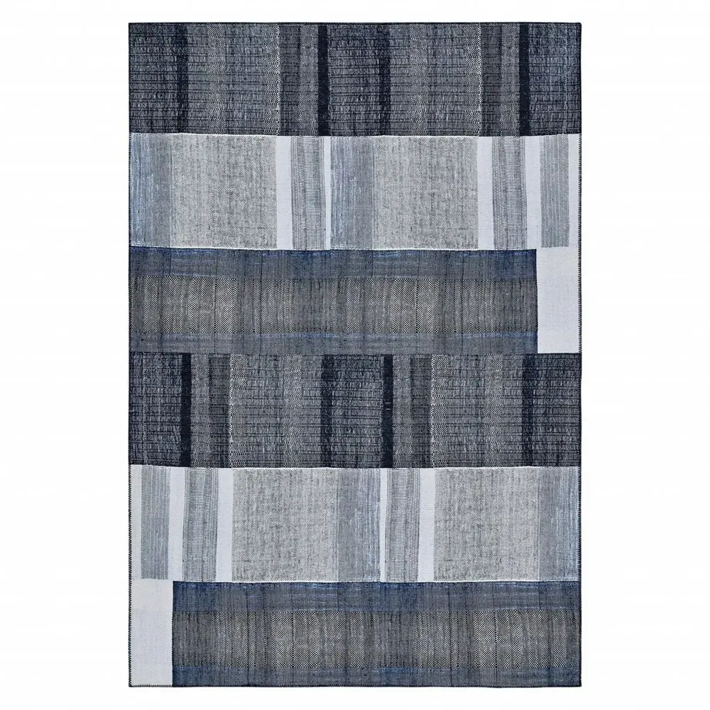 Kaşmir Halı Dekoratif Art Trend Deep Blue Teppich 80 x 300