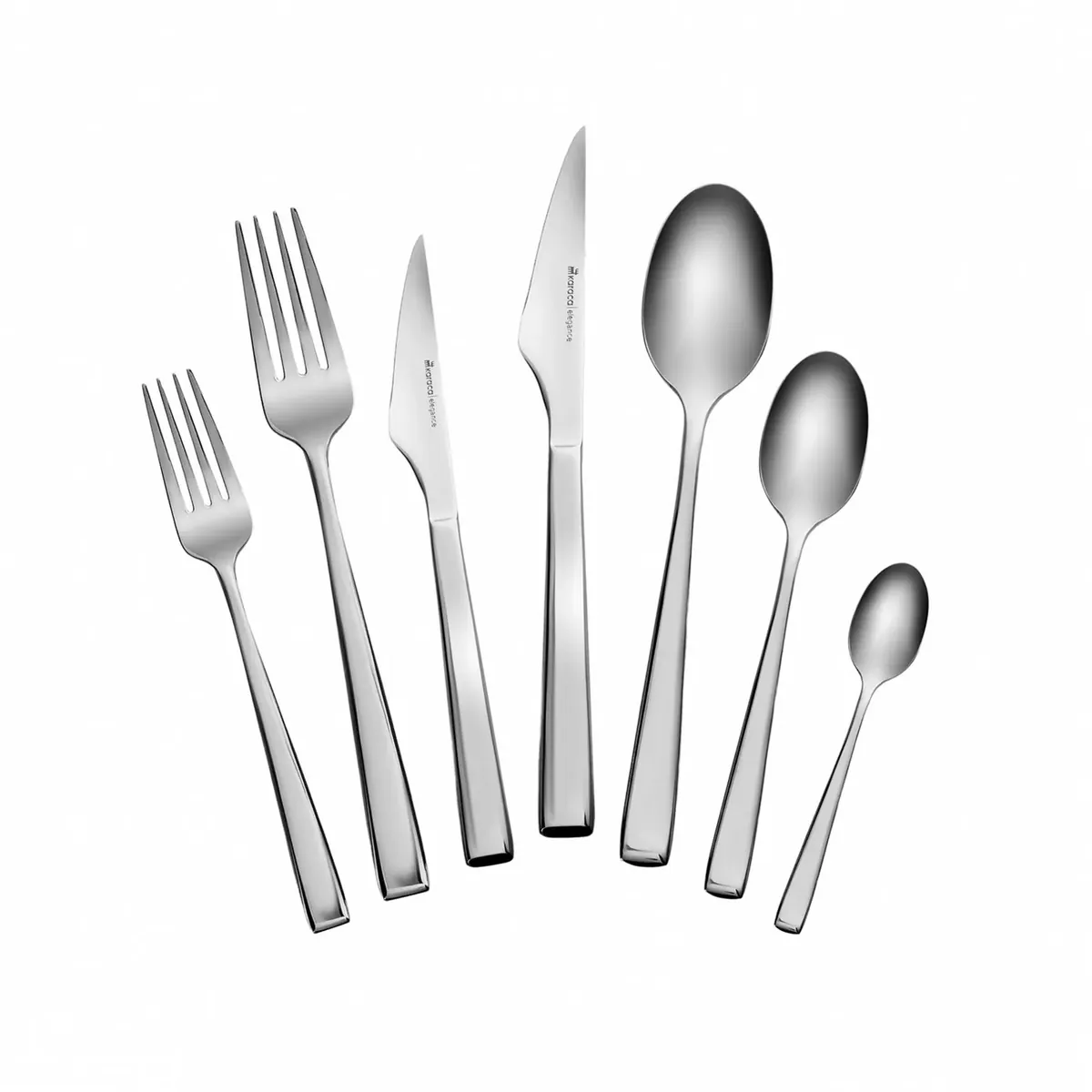 Karaca New Linus 84 Teile 12 Personen Elegance Besteck Set