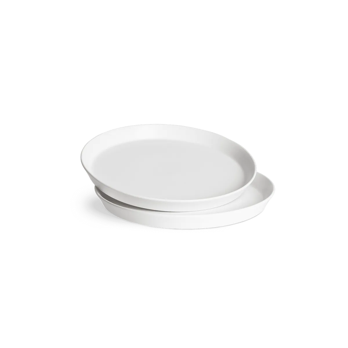 Sweet Scandi 2er-Sets Frühstücksteller à 19cm aus New Bone Keramik - Weiß, Anthrazit oder Mint