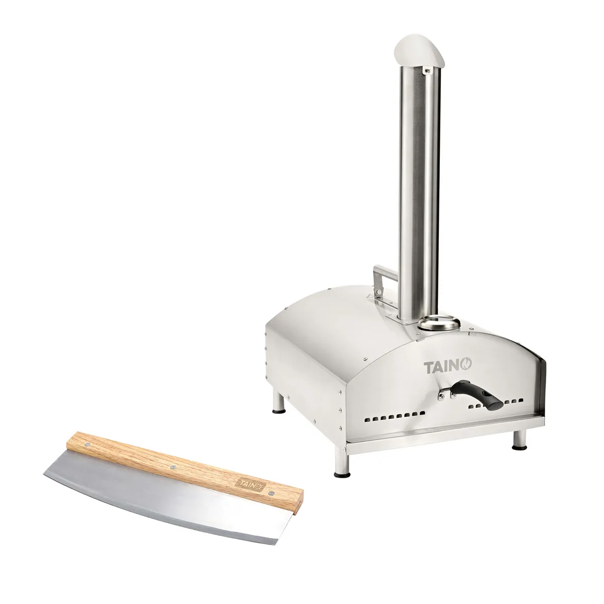 Set Pizzaofen STONEY + Pizzaschneider