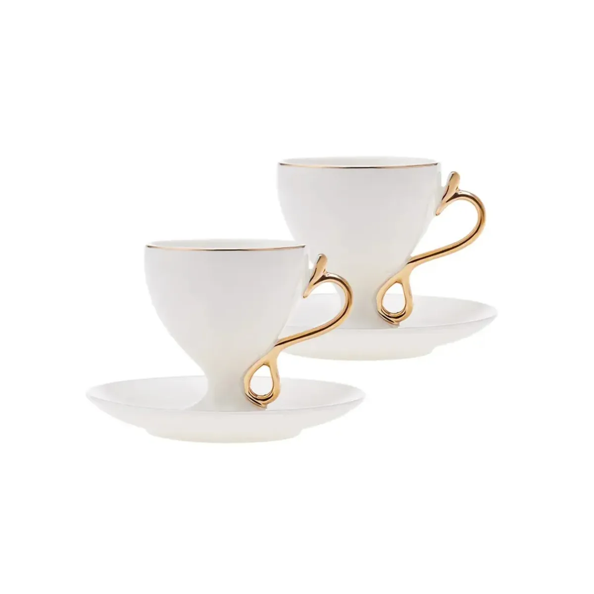 Karaca Afrodit Kaffeetasse für 2 Personen 90 ml