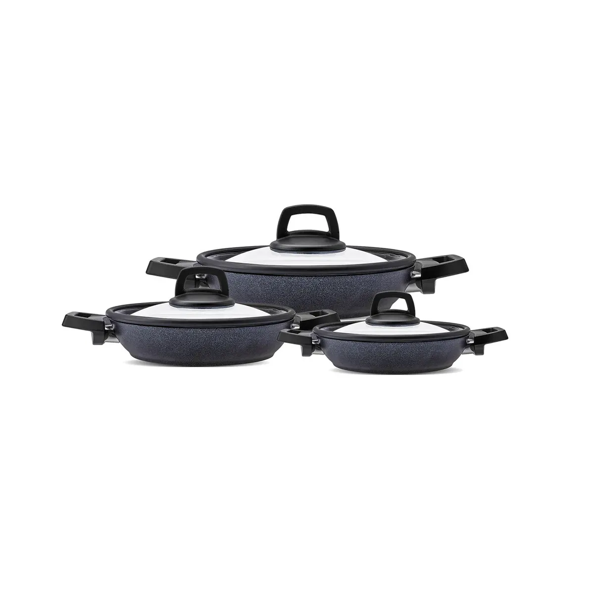 Karaca BioDiamond Antibakteriell Powerful 6 Teile Bratpfanne Set