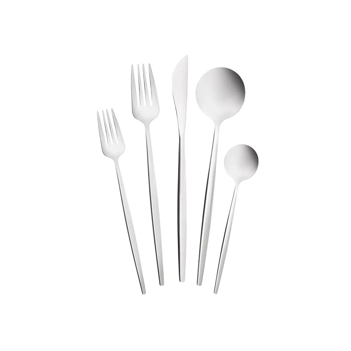 Karaca Orion Silber Besteck Set 60 Teile für 12 Personen
