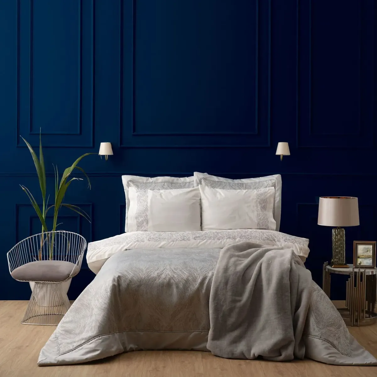 Karaca Home Lyra Silber 8-teiliges Geschenkset