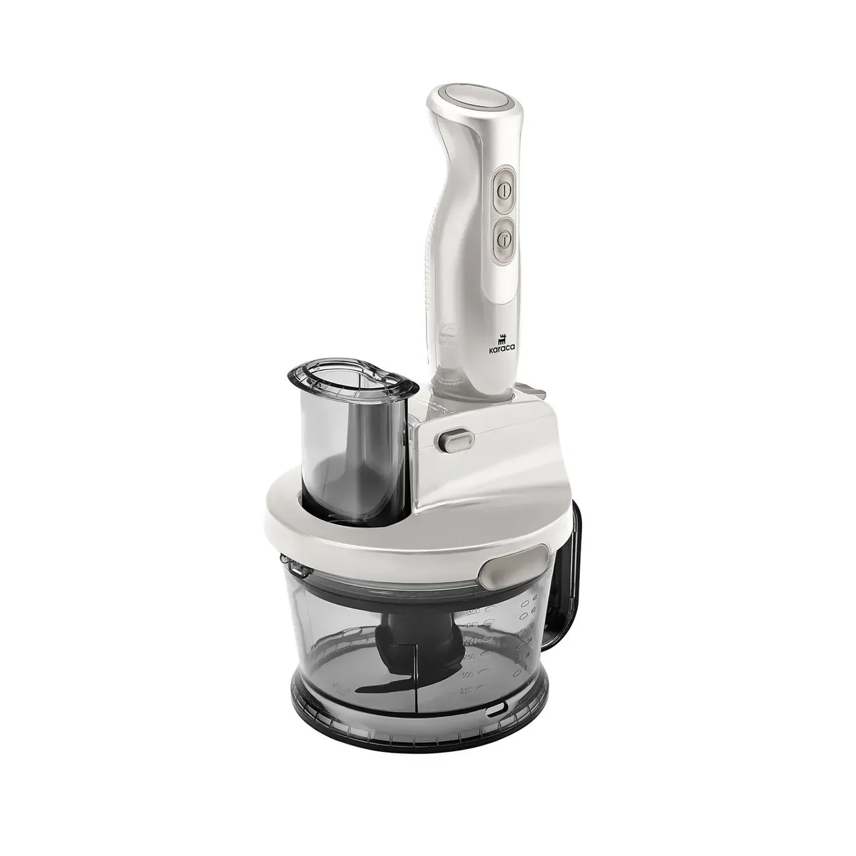 Karaca Pro-Multimax Küchenmaschine Iconic Beige 2000 W