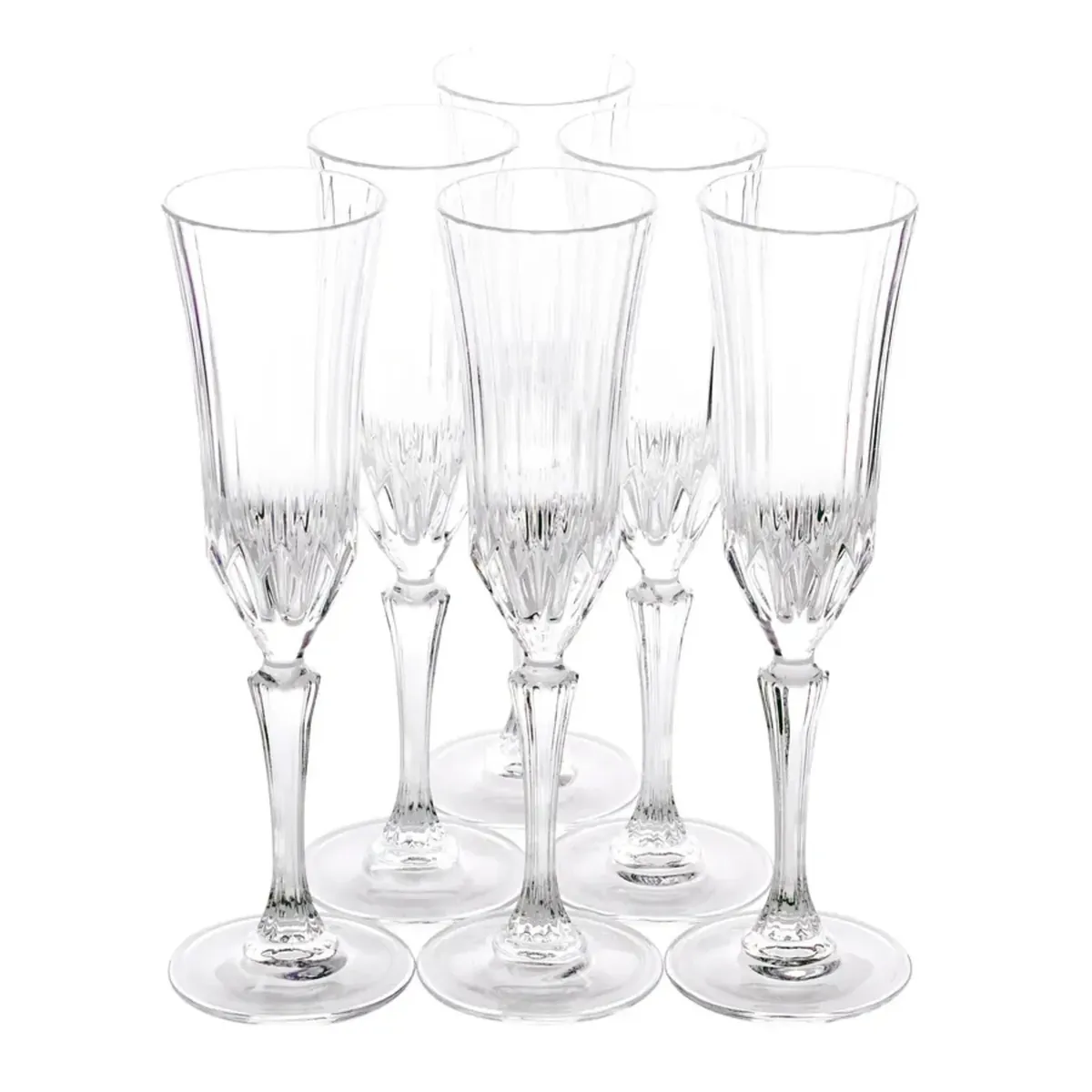 Rcr Adagio Sektglas, 6 teilig, 180 ml