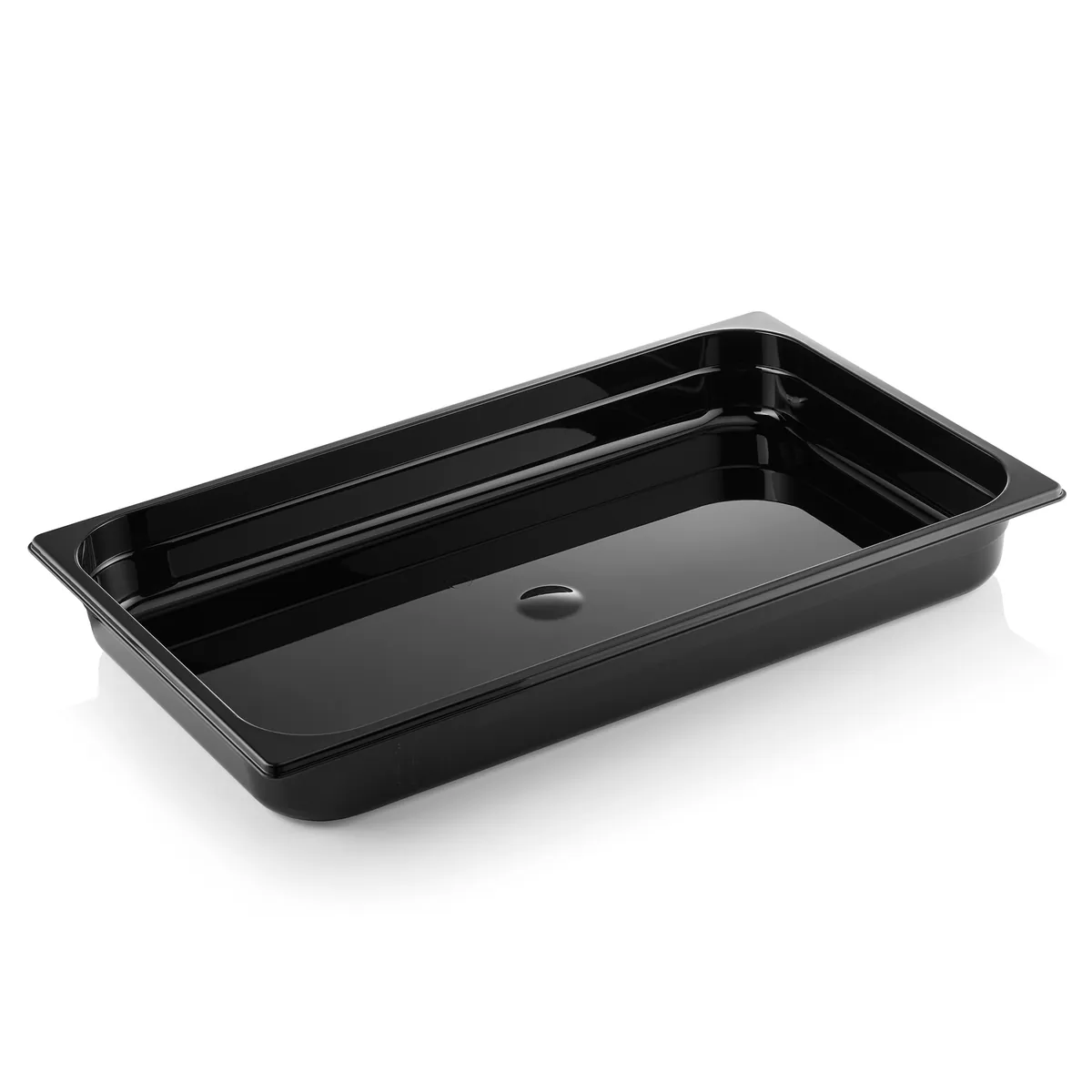 GN Behälter 1/1 GN 96 Black, 65 mm, schwarz, Polycarbonat