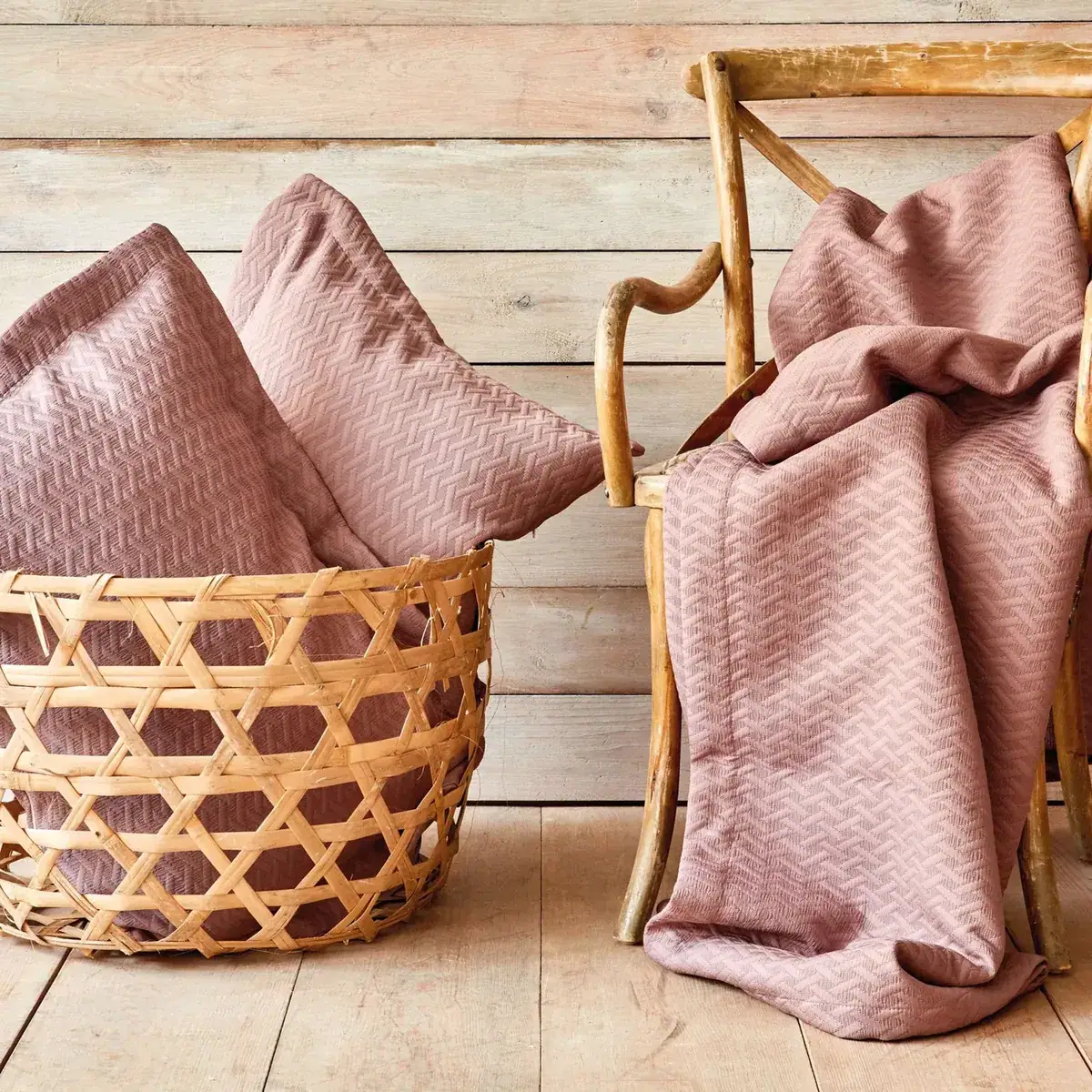 Karaca Home Charm Bold Hell Lila Einzelbettdecke Set