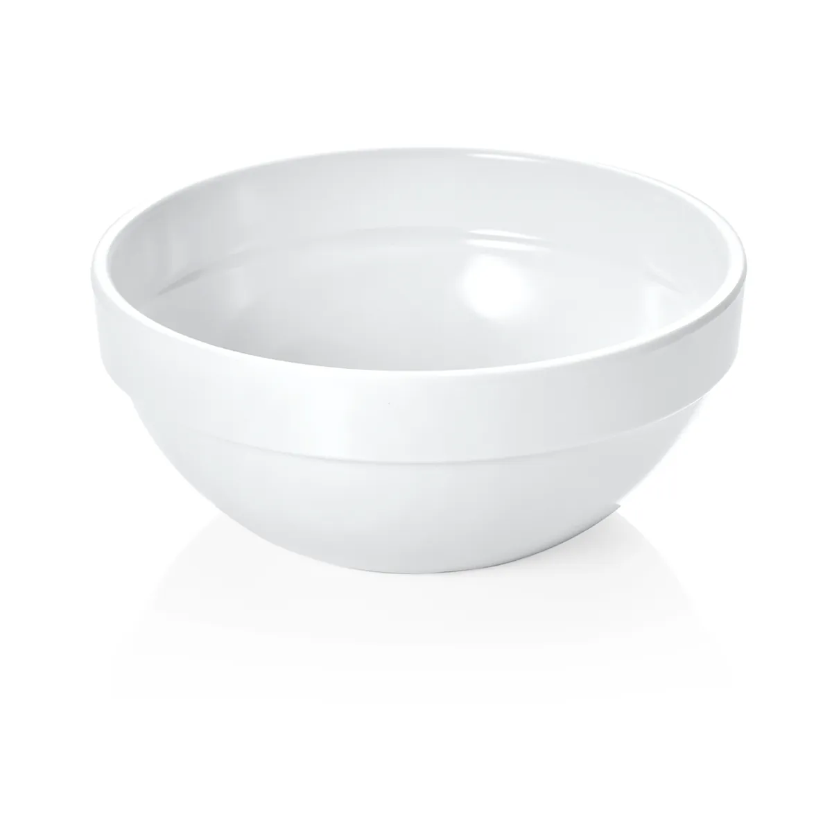 Schale 6er-Set, Ø 10 - 17 cm, weiß, Melamin