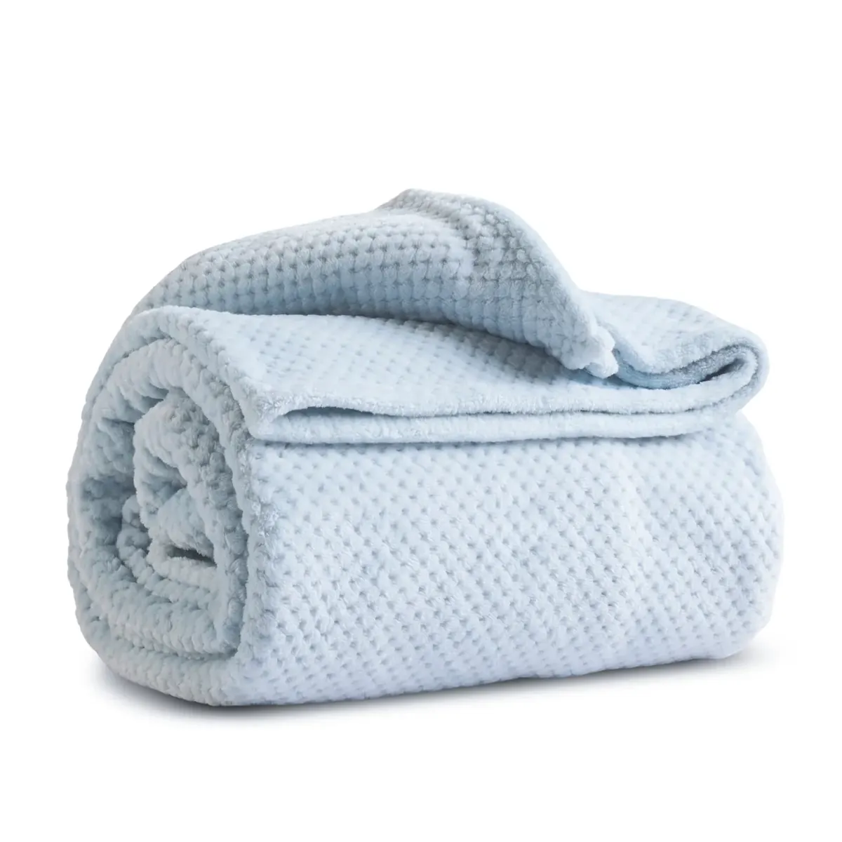 Karaca Pearl Baby Fleece Wellsoft Einzel Decke, Blau