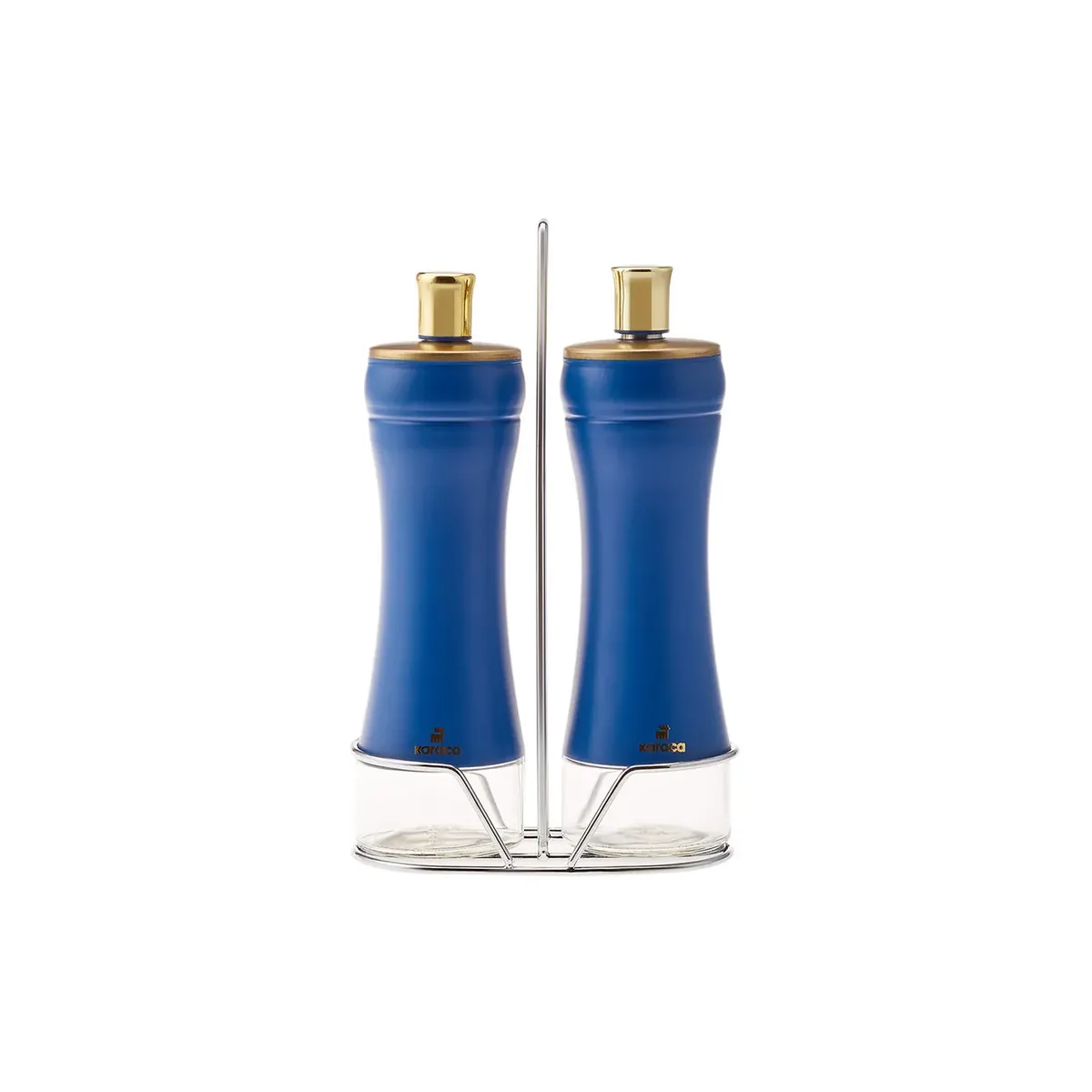 Karaca Blue Berry Ölgießer und Essig, Glas
