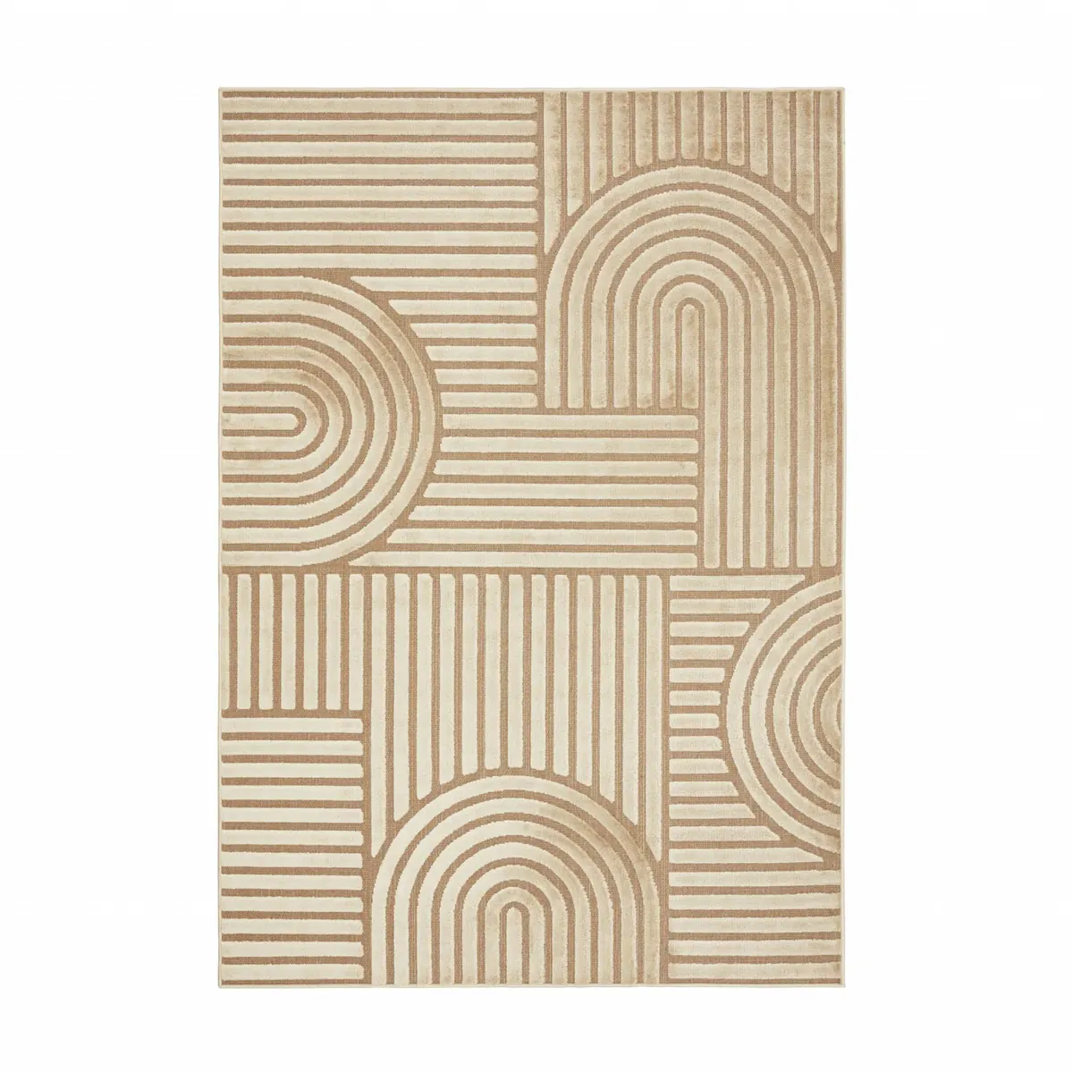 Kaşmir Halı 7/24 İskandinav Thor, Beige, 200x290 cm