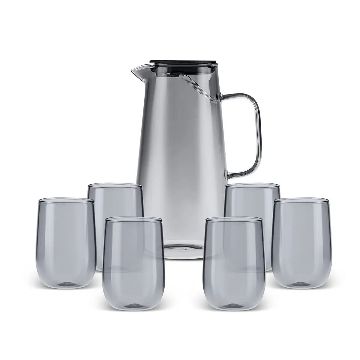 Karaca Parma Wasserset, 7 Teilig, Blau
