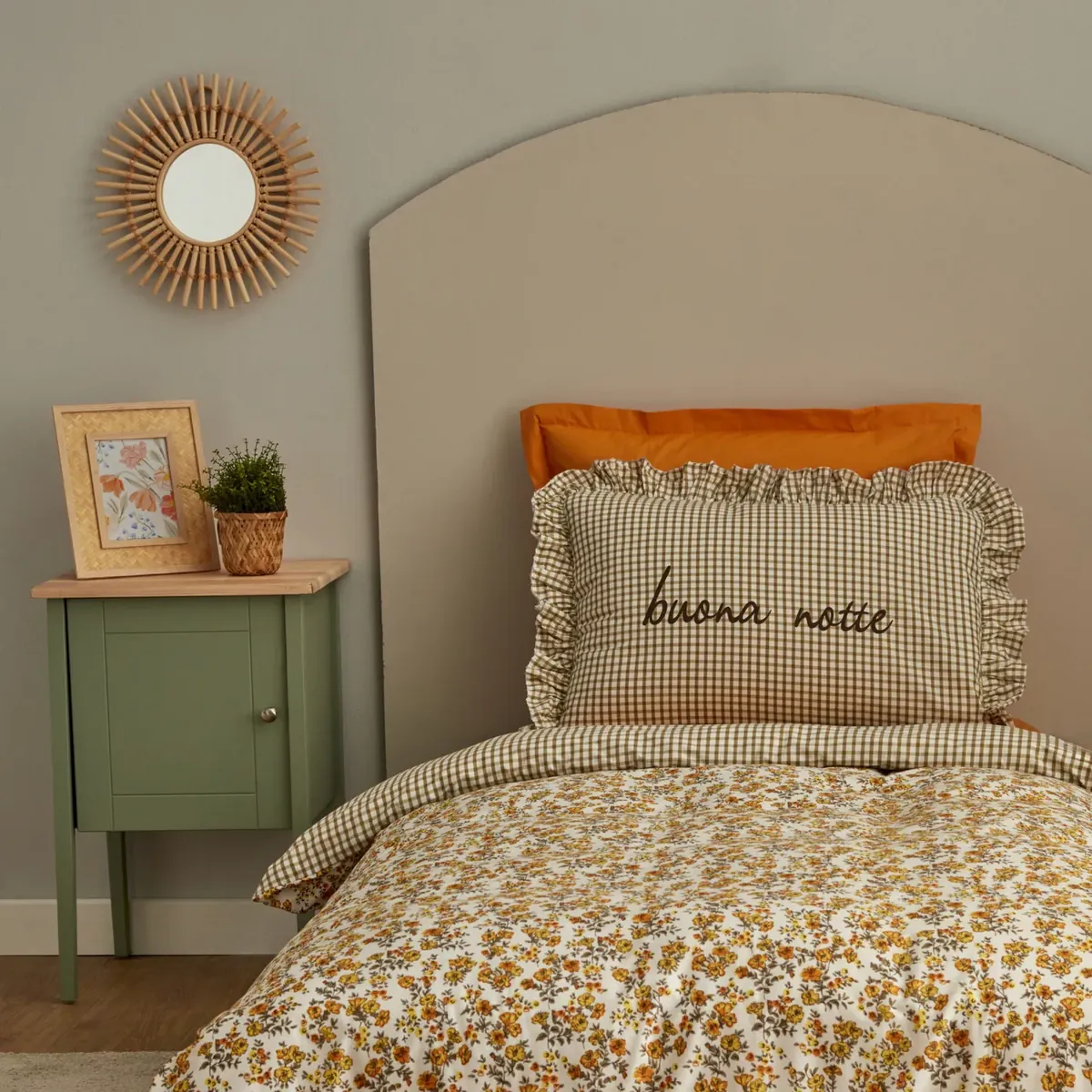 Karaca Home Young Buona Notte Einzelbettbezug, 100% Baumwolle