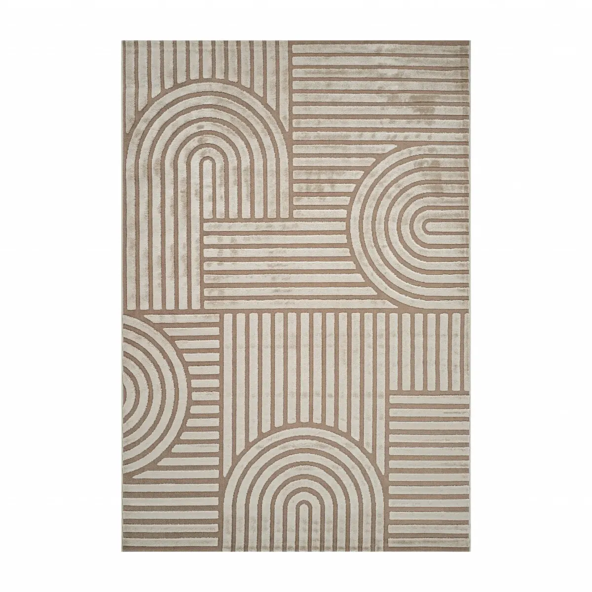 Kaşmir Halı 7/24 İskandinav Thor, Beige, 160x230 cm