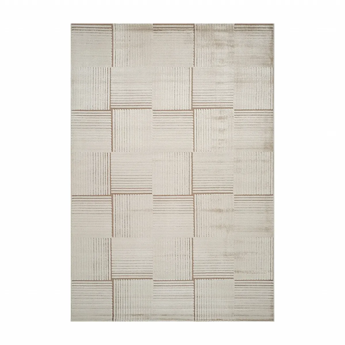 Kaşmir Halı 7/24 İskandinav Elin, Beige, 160x230 cm